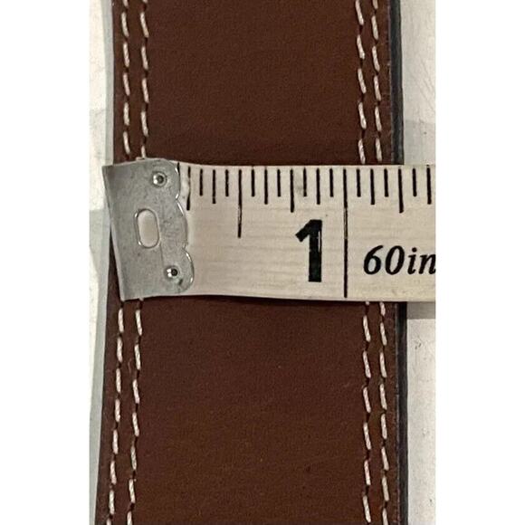 Timberland PRO Men’s Brown Belt Size 40 Genuine Full Grain Leather Distressed - Picture 15 of 16